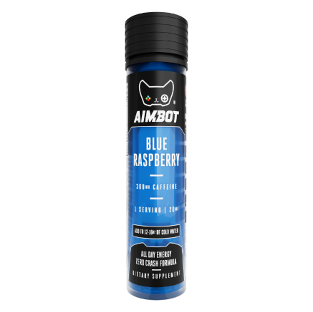 Aimbot Energy Boost 10-Pack – Focus & Fuel | Sugar-Free | Zero Calories | 300mg Caffeine + Nootropics