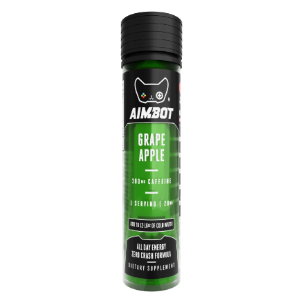 Aimbot Energy Boost 10-Pack – Focus & Fuel | Sugar-Free | Zero Calories | 300mg Caffeine + Nootropics