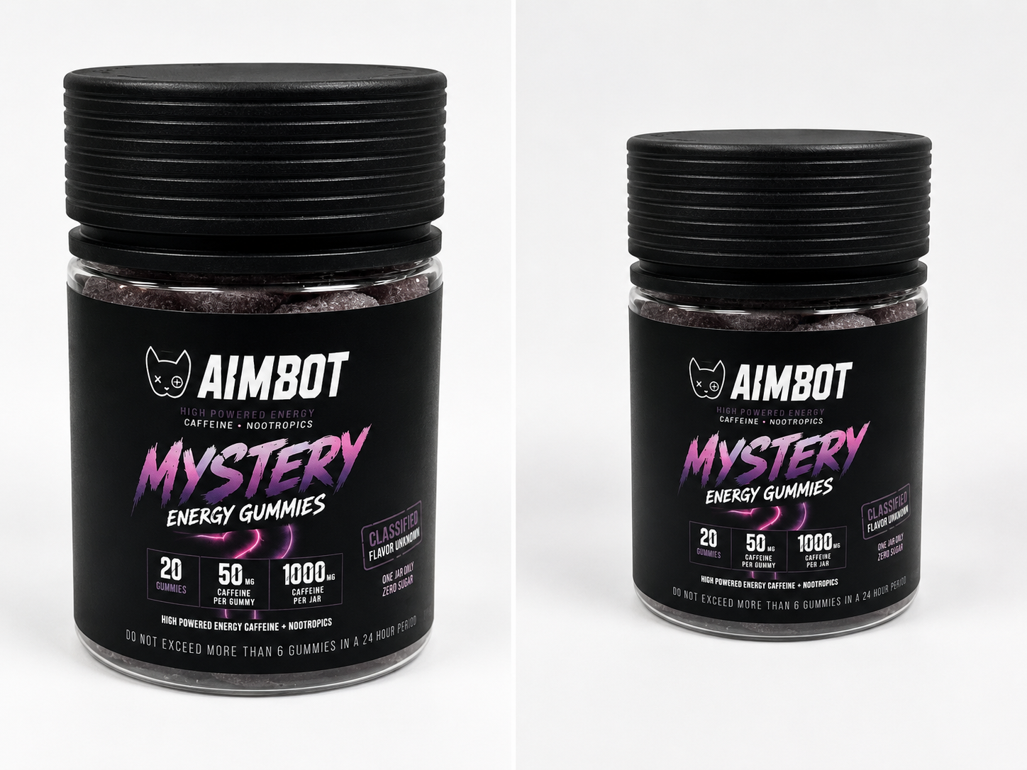 Aimbot Energy Boost – Mystery Gummies – Focus & Fuel | Power-Packed Caffeine Gummies