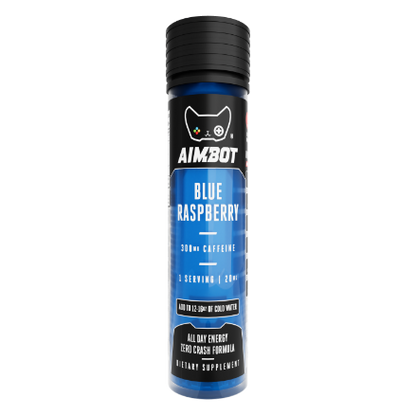 Aimbot Energy Boost 10-Pack – Focus & Fuel | Sugar-Free | Zero Calories | 300mg Caffeine + Nootropics