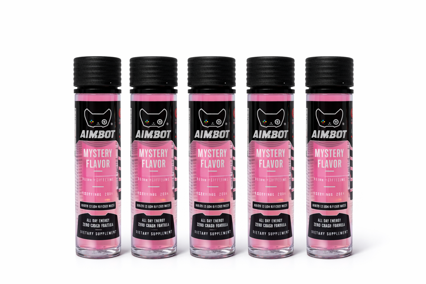 Aimbot Energy Boost 10-Pack – Focus & Fuel | Sugar-Free | Zero Calories | 300mg Caffeine + Nootropics