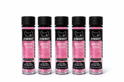 Aimbot Energy Boost 10-Pack – Focus & Fuel | Sugar-Free | Zero Calories | 300mg Caffeine + Nootropics