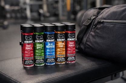 Aimbot Energy Boost 10-Pack – Focus & Fuel | Sugar-Free | Zero Calories | 300mg Caffeine + Nootropics
