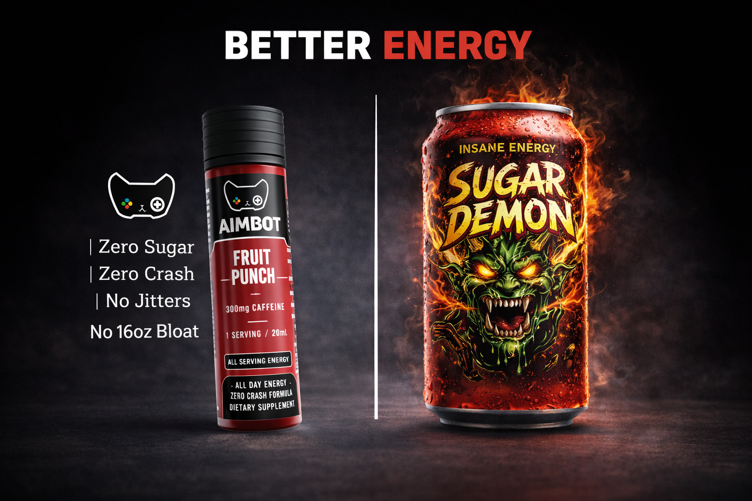 Aimbot Energy & Focus Performance Bundle