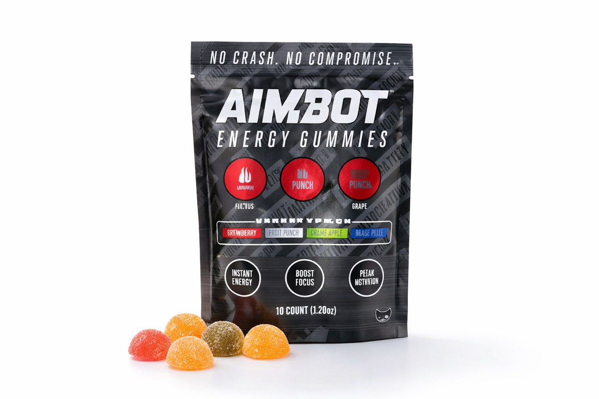 Aimbot Starter Stack – Variety 4-Pack + 10ct Gummies