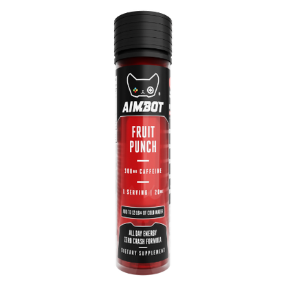 Aimbot Energy Boost 10-Pack – Focus & Fuel | Sugar-Free | Zero Calories | 300mg Caffeine + Nootropics