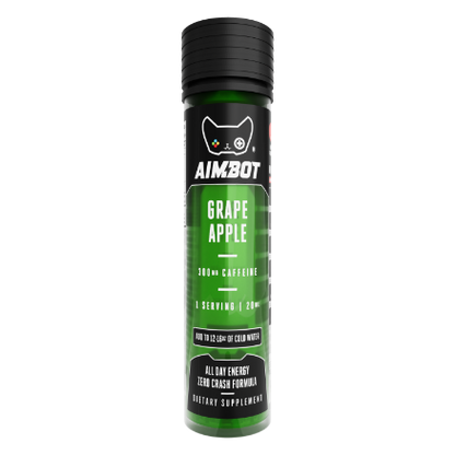 Aimbot Energy Boost 10-Pack – Focus & Fuel | Sugar-Free | Zero Calories | 300mg Caffeine + Nootropics