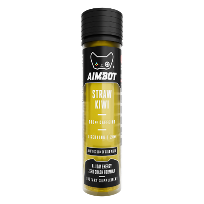 Aimbot Energy Boost 10-Pack – Focus & Fuel | Sugar-Free | Zero Calories | 300mg Caffeine + Nootropics