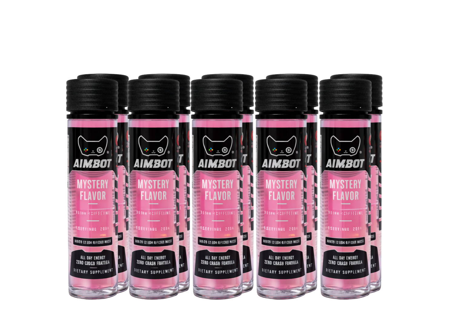 Aimbot Energy⁉️Mystery Flavor⁉️10-Pack – Focus & Fuel | Sugar-Free | Zero Calories | 300mg Caffeine + Nootropics