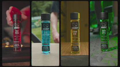 Aimbot Energy Boost – Grape Apple  – Focus & Fuel | Sugar-Free | Zero Calories | 300mg Caffeine + Nootropics